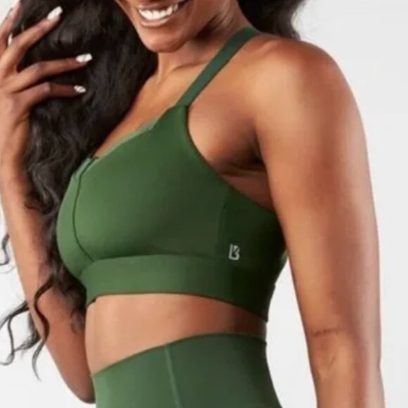 Buffbunny Collection Under Pressure Sports Bra Dark Green XXL - Picture 3 of 10